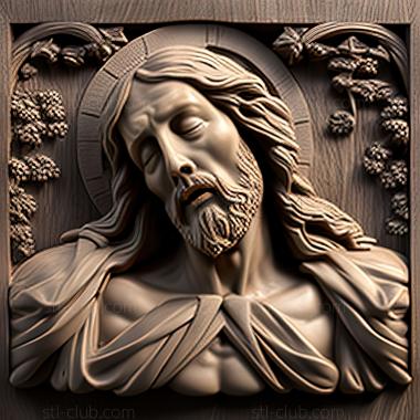 3D model st jesus (STL)